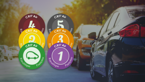 Eco-vignette Crit’air pour voyager en France